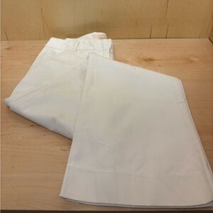 J. Crew Classic Twill Chino Pants in Cream 6T